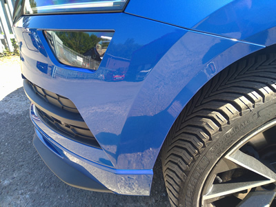 skoda bumper after